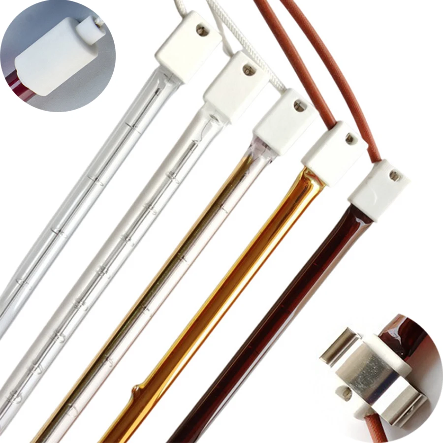 Shortwave Far Infrared Wave Quartz Heater Tube Infrared Heating Lamps OEM Near Infrared Heat Lamp