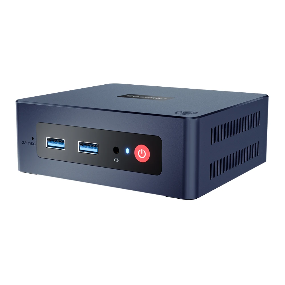 Top 10 Beelink Mini S Intel N5095 8G 256G Mini PC Wins10 OS SATA SSD Storage Industrial Computer with Dual Screen display MiniS