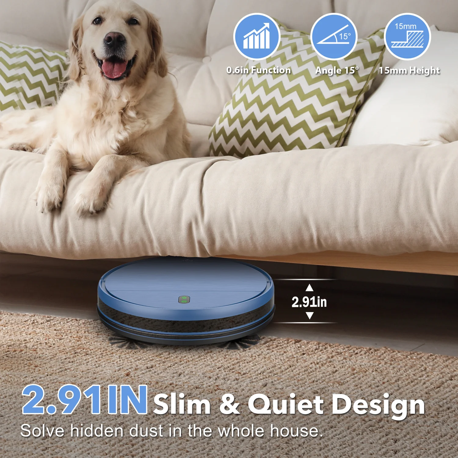 In Stock Smart Mini Robot Vacuum Cleaner Guangzhou Home Random Vacuum Clean Robot