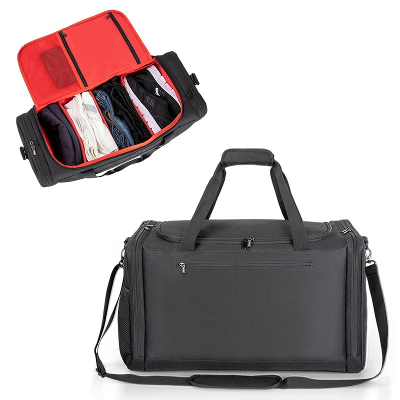 Customize Sneaker Bag Travel Shoes Duffel Bags Waterproof Gym Sports Luggage Duffle Carrying Case Bag With Divider for Men Women