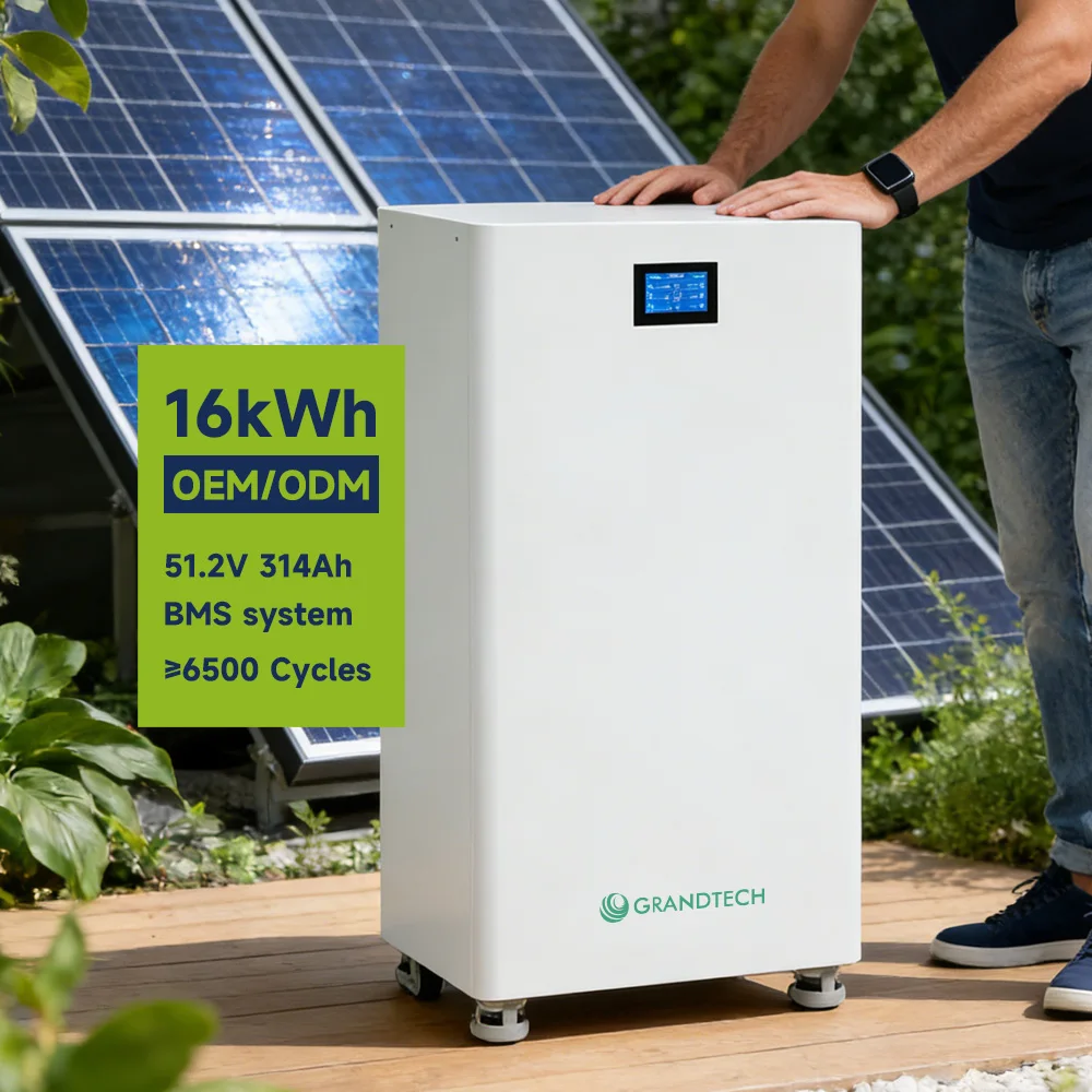 гарантія 5 років: літієво-іонний акумуляторний блок для сонячних автономних енергосистем, 16 кВт·год, 314 А·год / 300 А·год, 48 В / 51,2 В, 15S / 16S, домашня система зберігання енергії