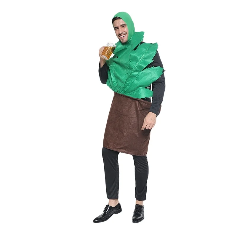 Halloween Mnner Erwachsenen Kostm Mann Pflanze Cosplay fr Karneval Abend  grn Kaktus Maskottchen Kostme fr Erwachsene