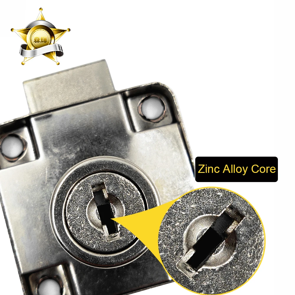 Factory Price Cabinet Drawer Lock High Quality Safe Furniture Drower Lock With Keys