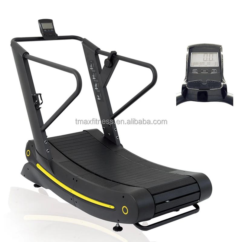 Alibaba Self Propelled Treadmill For Sale Unpowered Gym Curved
