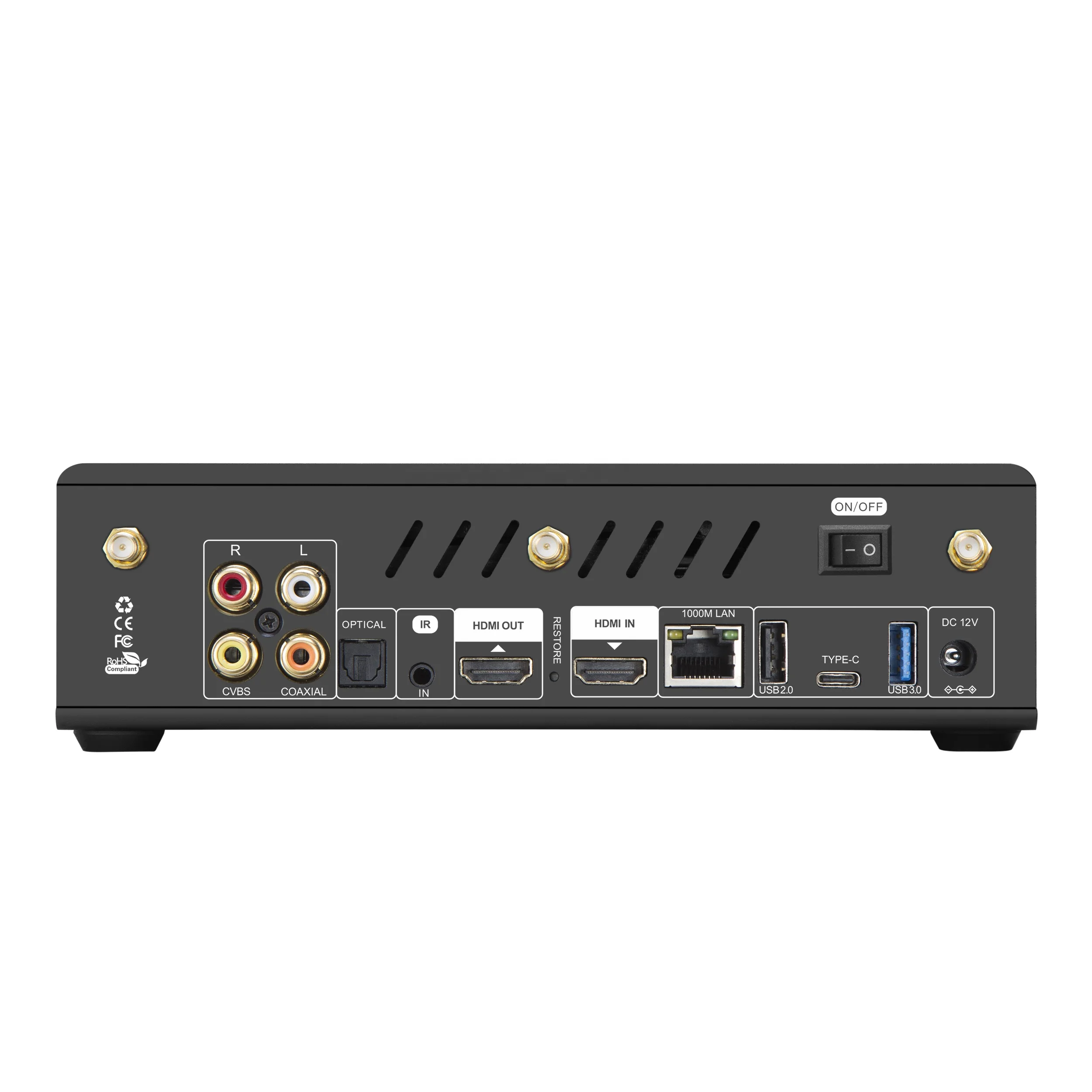 4K Usb 3.0 Android 9.0 1080P Online Network Android Tv Box MP4 Smart Tv Box Hard Drive Media Player for Home