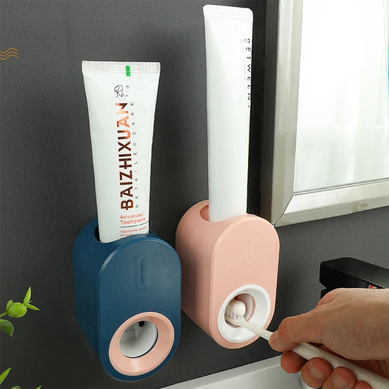 Household Tube Squeezing Dispenser Toothpaste Squeezer Plastic Tool Clip  Q 