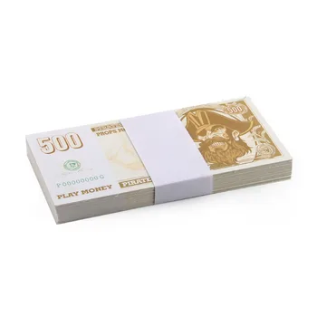 Paper Money for Party Supplies,Early Childhood Education, Realistic Banknote for Money Gun (500 Pirate Props)