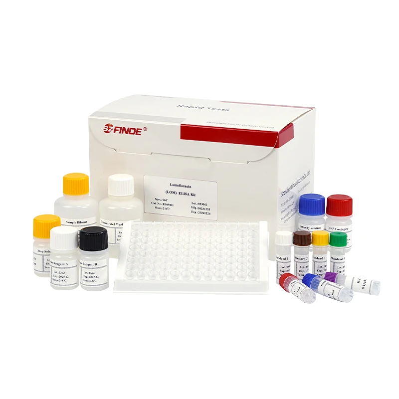 Lom Elisa Test Kit Veterinary Instrument For Meat,Eggs,Milk,Fish,Shrimp ...