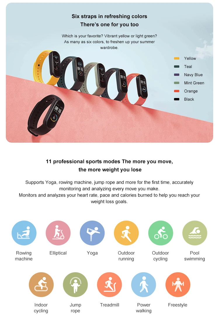 xiaomi mi band 5 freestyle