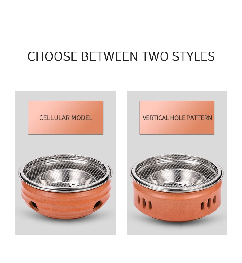 Japanese Barbeque Charcoal Grill Yakiniku Table Top Stove One Furnace