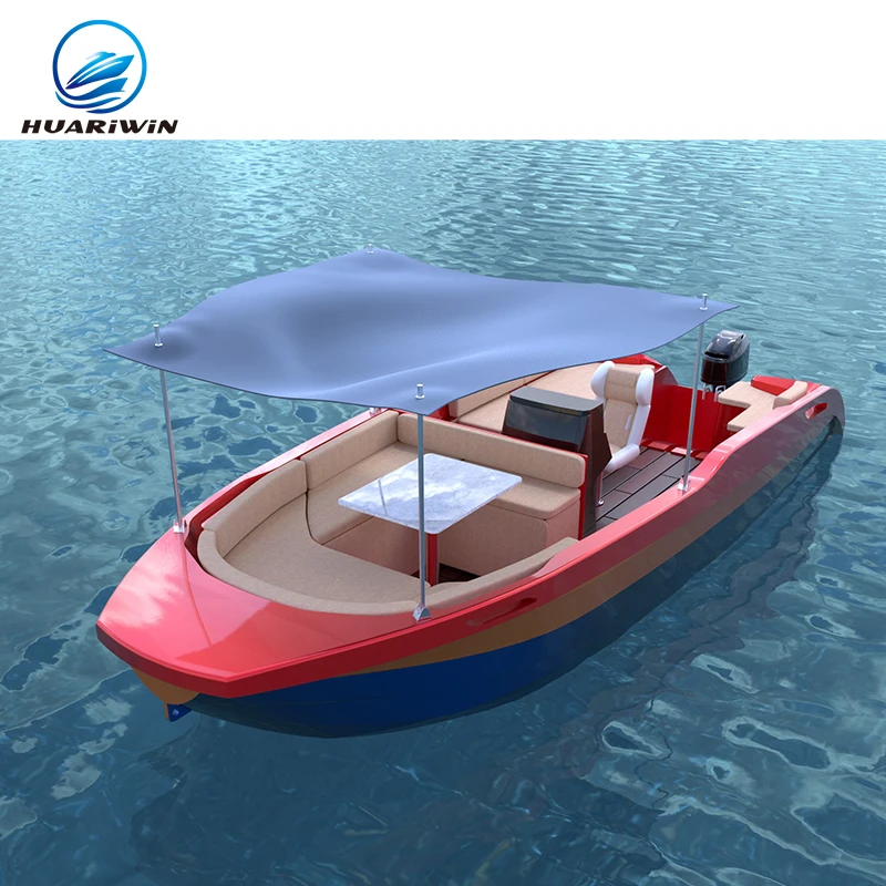 10 Person HDPE Boat 6M Length - Windproof & Wave-Resistant, Ideal for Lake/River/Costal Tour