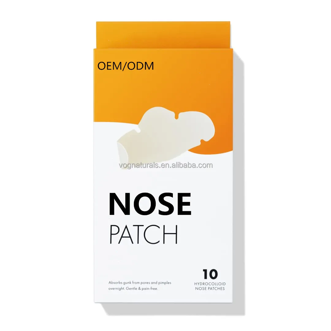 Private Label Deep Cleansing Blackhead Remover Patch Nose Pore