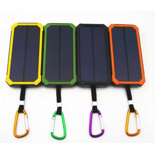 10000mAh Hand Crank Power Bank with Solar Panel Charger Mini Electric Generator Electric Power Banks Charging PowerBank 20000mAh