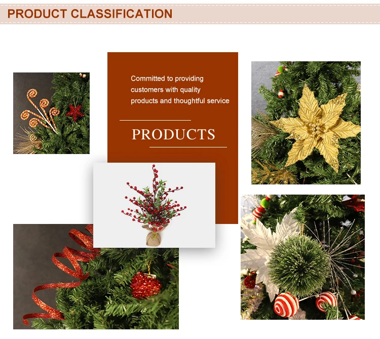 Wholesale Simulated Pink Candy Stem Christmas Glitter Lollipop Branch with a Bowknot for Christmas Tree Decoration