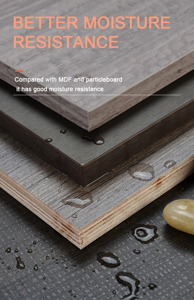 4x8ft Boards Plywood Board 12mm Stickers Hardwood Melamine Plywood