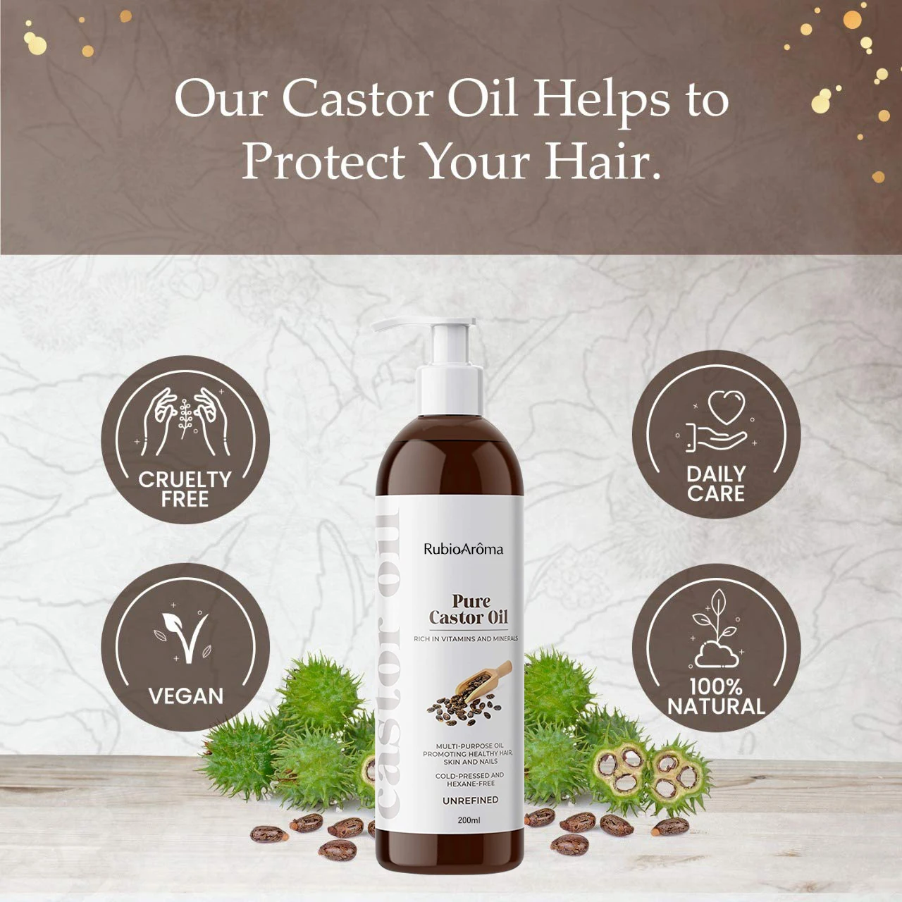 
 private label customize cold pressed bulk natural organic hair eyelash eyebrow growth jamaican black castor oil  