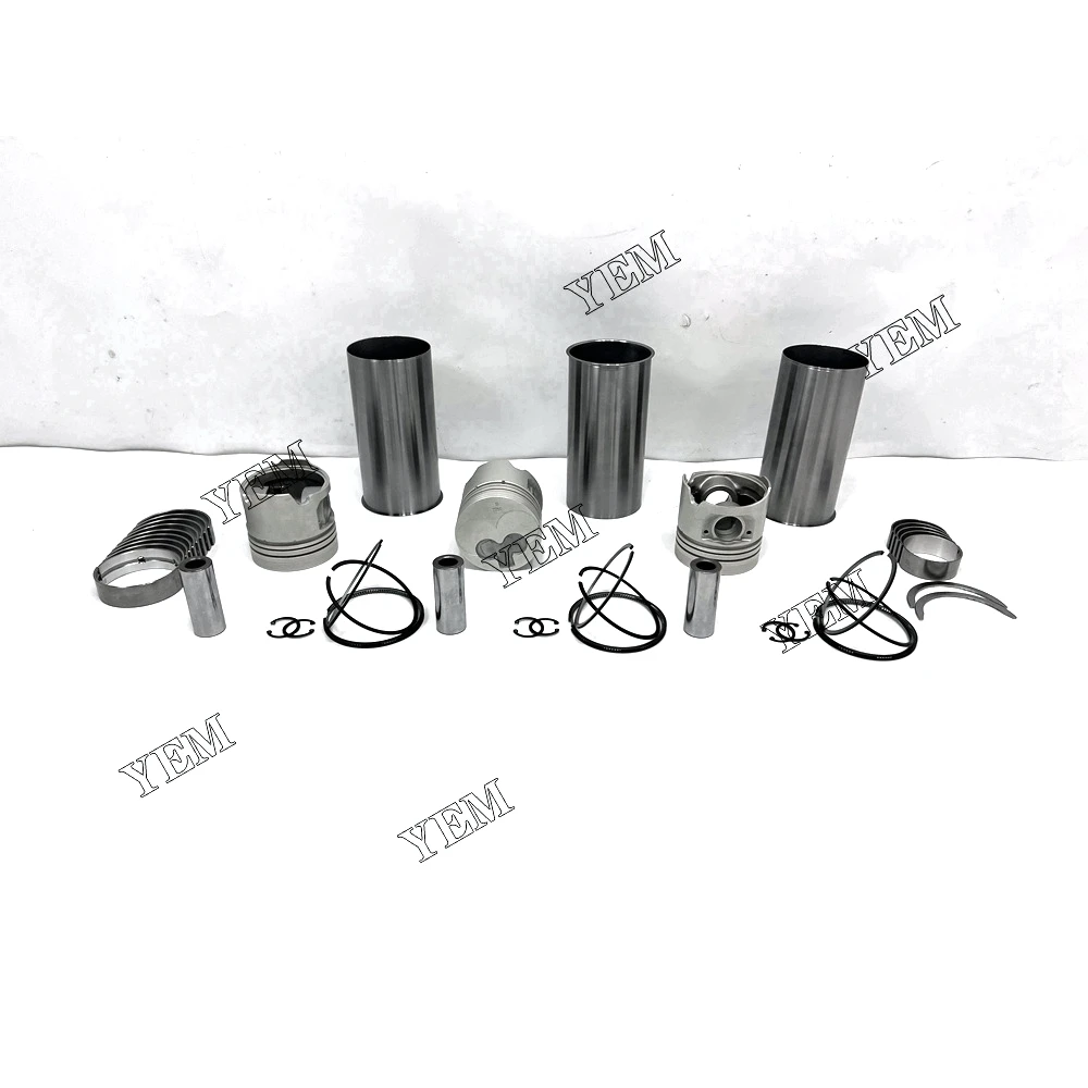 Cylinder Liner Kit With Bearing Set for Isuzu 3AD1 Engine Rebuild Kit 2