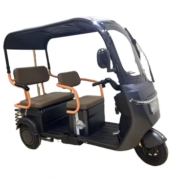 2024 New Environmental Electric Manned Tricycle Adult Tricycle With Rear Seat