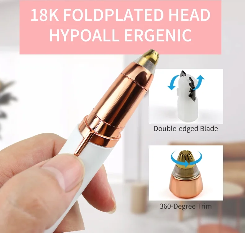 
2 в 1 Электрический триммер для бровей 