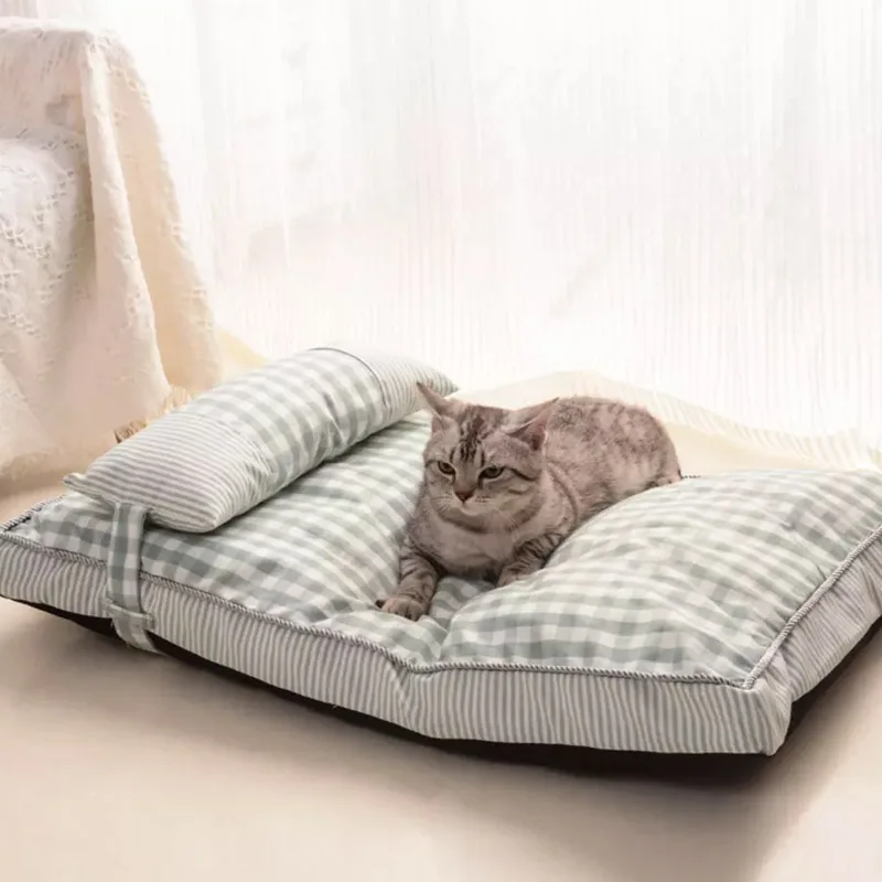 Pet Bed Memory Cotton Dog Bed Orthopedic With Removable Cover Washing