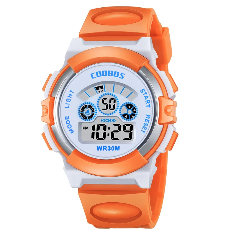 Kids Watches Boys Coobos Brand Kids Sport Watches Waterproof Digital  Wristwatch Clock Children Digital Watch for Boys Girls