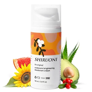 Custom Underarm Deodorant Cream Even Skin Tone Razor Burn Relief Salicylic Acid Grapefruit Oil Aloe Leaf Juice Deodorant Cream