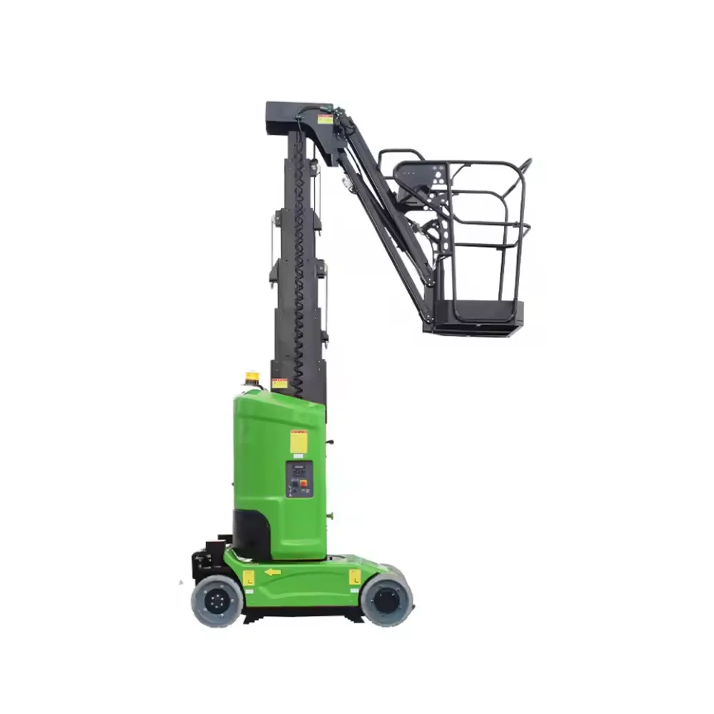 11m Hydraulic Telescopic Boom Lift telescopic aerial work platform Self