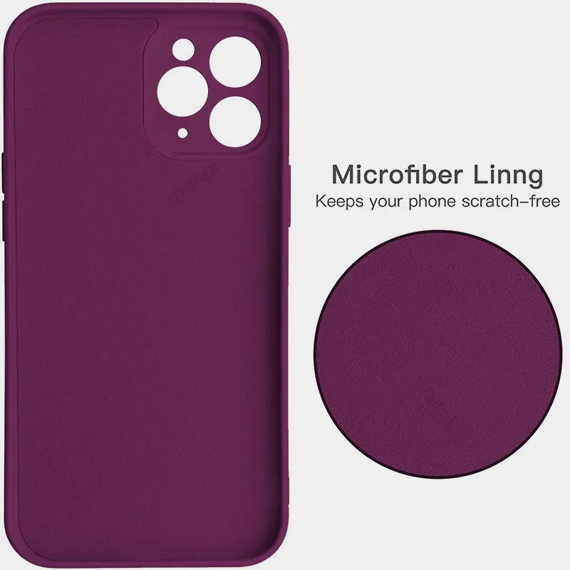 Liquid Silicone Shockproof Case for iPhone Series