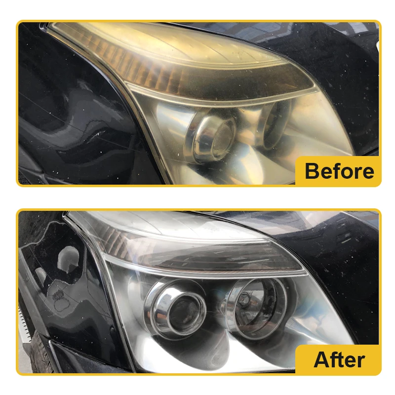 Car Care Headlight Renovation Cleaner Liquid Repair Headlamp Remover Spray Headlight Restoration