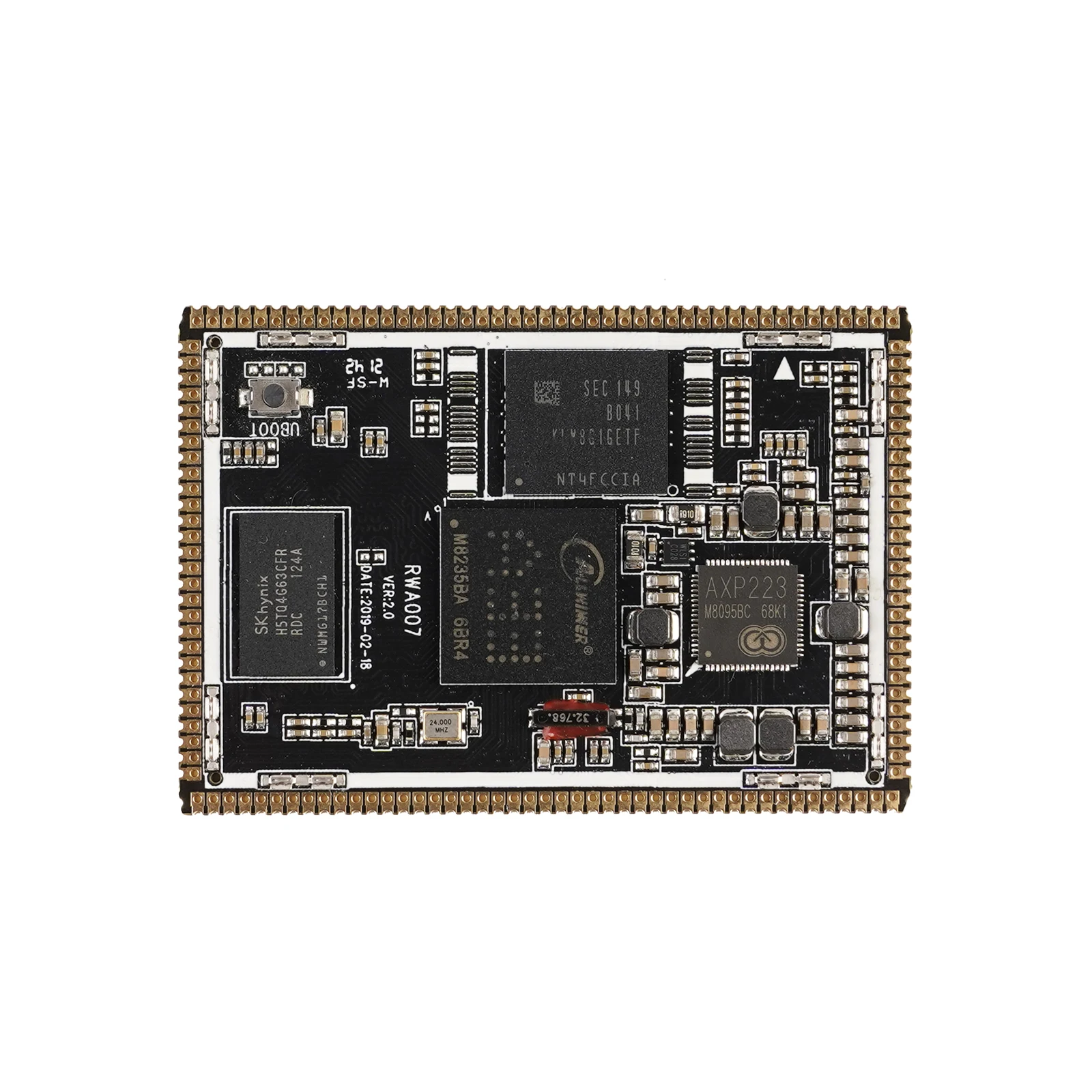 Lowest Android Solution Allwinner A33 SoM Boar WiFi USB MIPI RGB LCD 512MB 8GB For Android Intercom And Smart Home Automation
