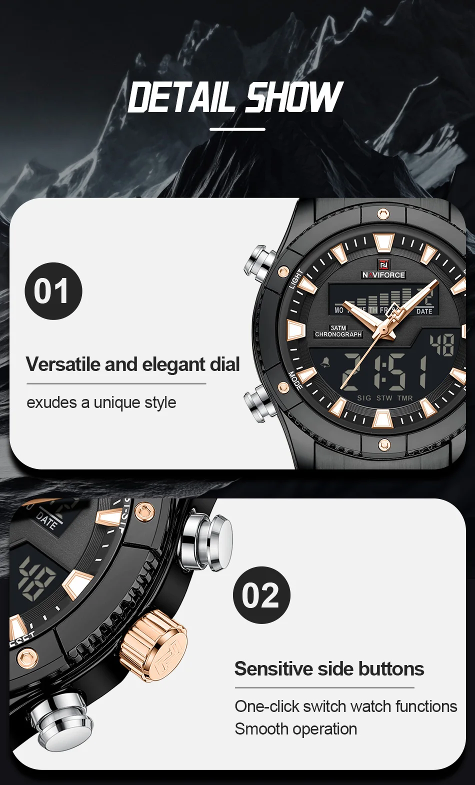 Naviforce NF9259 Men’s Watch 6