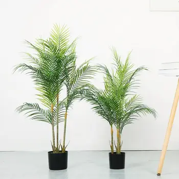 Wholesale Artificial Areca Palm Tree UV Resistant for Indoor and Outdoor Decoration for Online Sale
