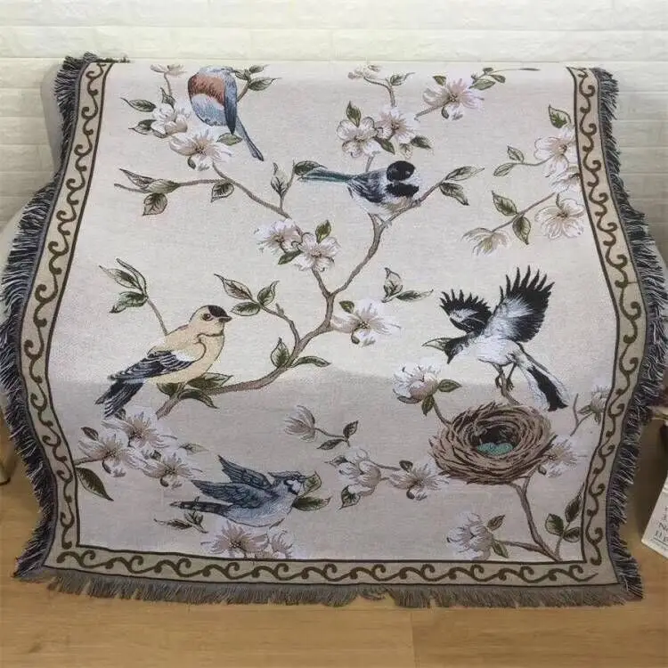 Good Quality Cotton Throw Custom Woven Tapestry Blanket Buy Woven