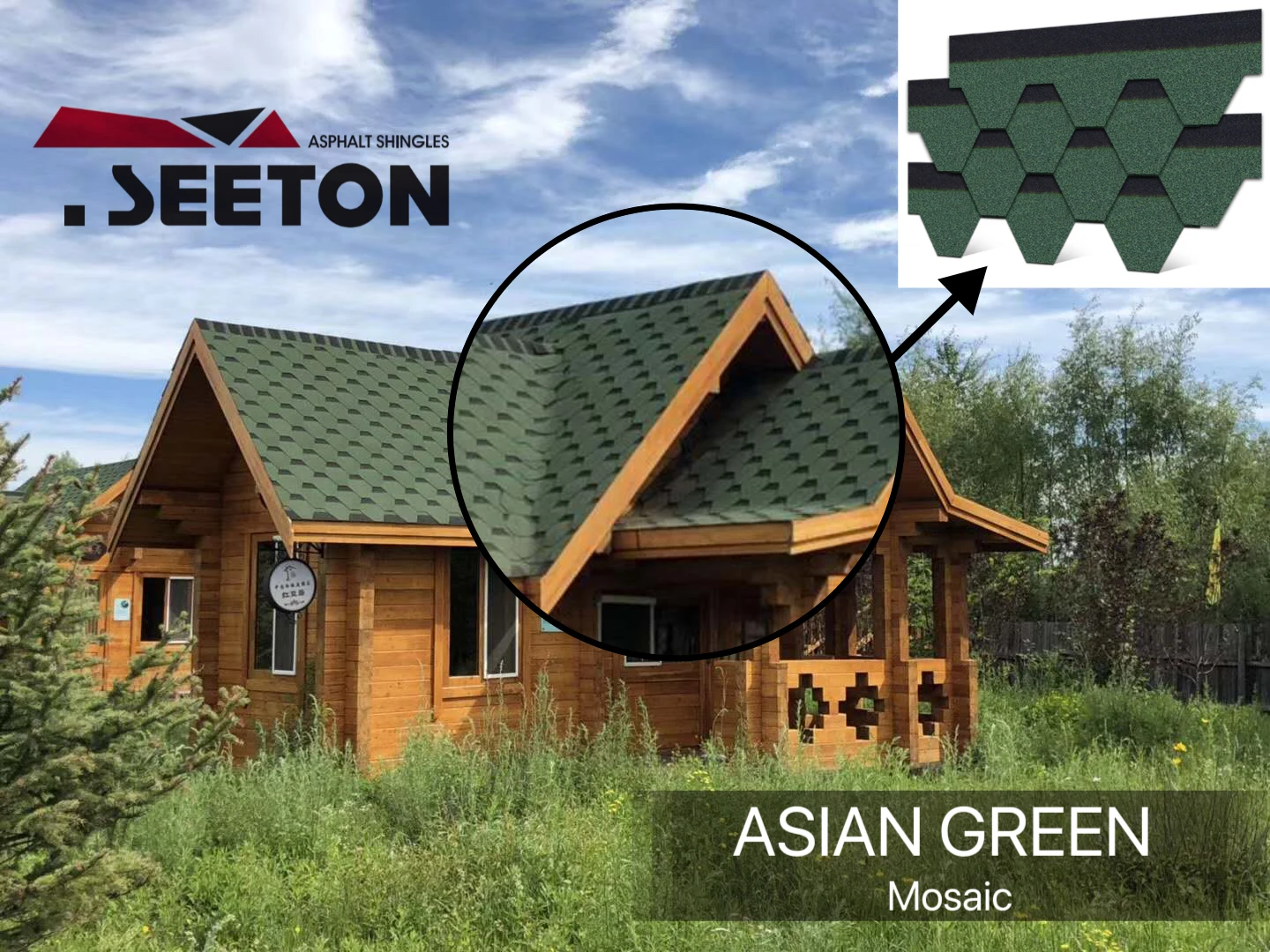 SEETON Asphalt Shingle Customized