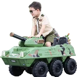 Electric Toy tank Car Kids 12V Vehicle With Remote Control Ride on Car