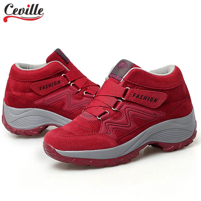 19ファッション女性冬の綿の靴プラットフォームスポーツシューズ屋外の健康的なスニーカーでスリップ Buy 女性スニーカー 健康靴 女性のスポーツの靴 Product On Alibaba Com