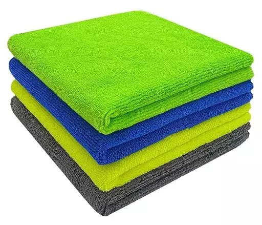 Custom microfiber Cleaning Cloth Rags Car Absorbent Window Cleaning Cloth Towel