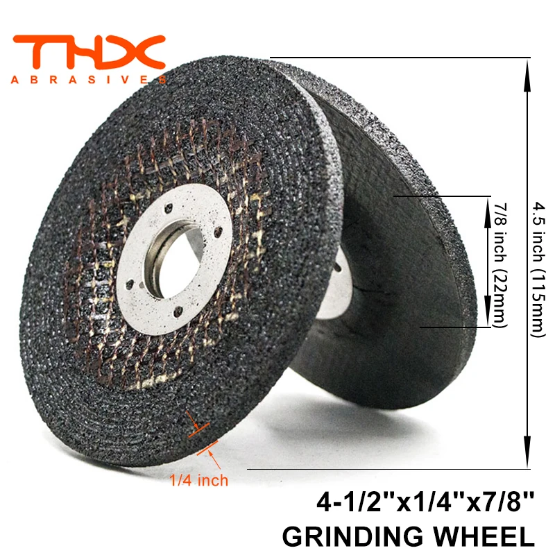 41/2 Inch Grinding Wheel 115x6x22mm Grinding Disk Metal Abrasive Disc