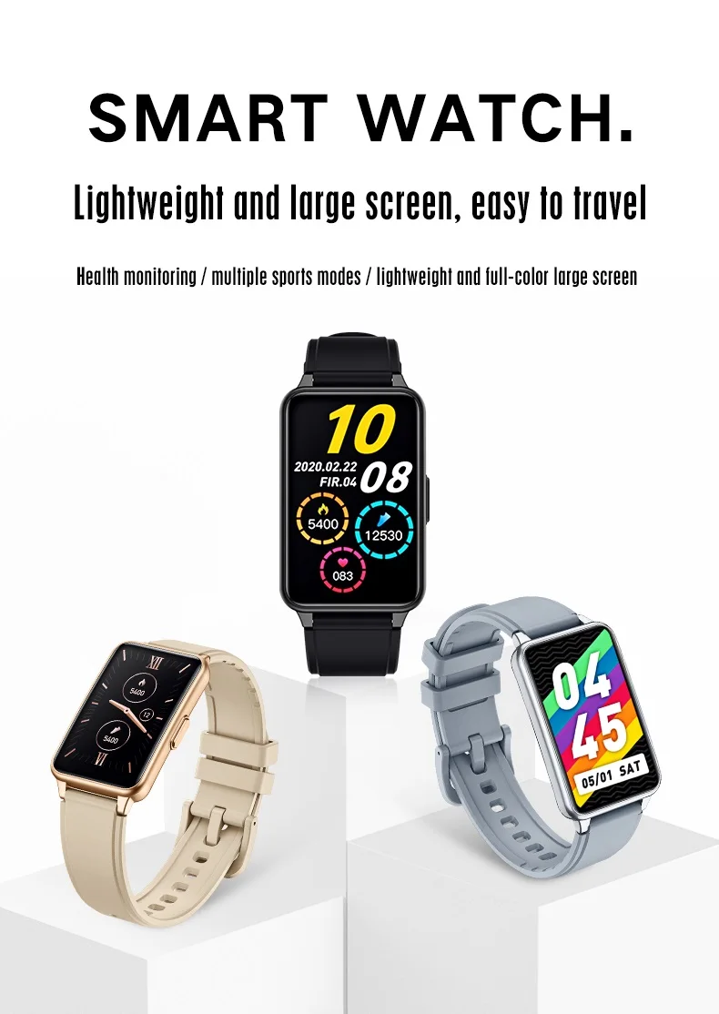 2022 New IP68 Waterproof Touch Screen Smart Watch Heart Rate Monitor Health Fitness Sport Reloj Inteligente Smartwatch P57 (1).JPG
