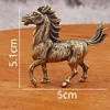 Adorno de caballo del zodiaco grande y colorido, con un peso de