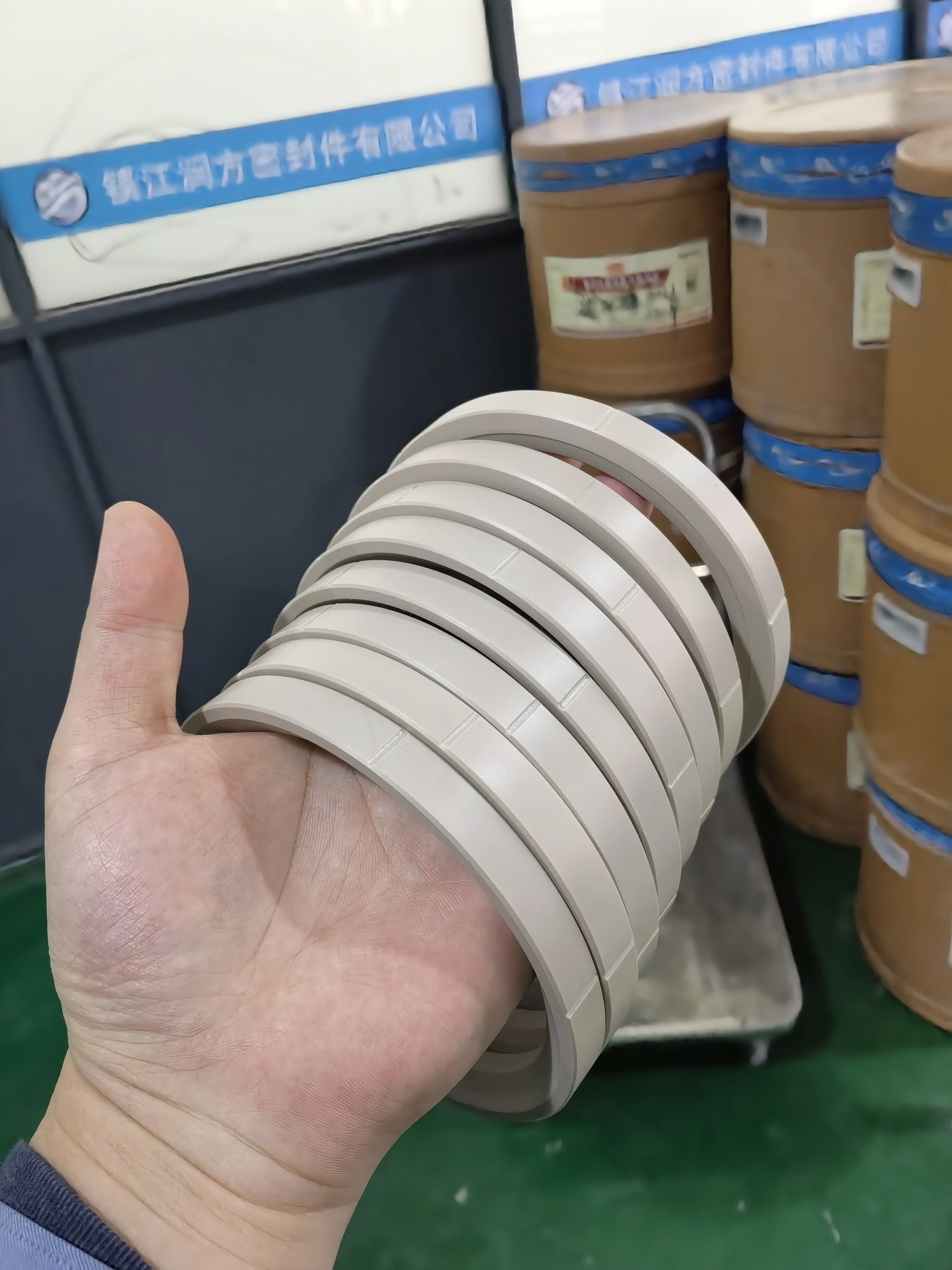 Peek Retaining Ring Sealing Ring Gasket Polyether Ether Ketone Split