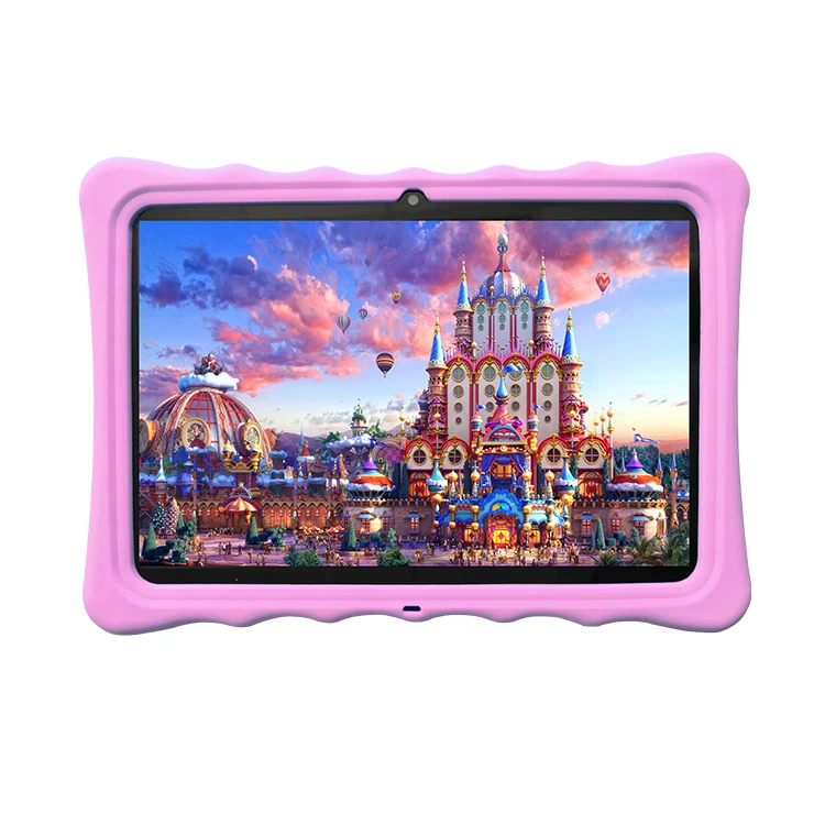 Cheapest 10 Inch Android Kids Tablet with Covers 32GB Rom Educational Tablet Pc for Children Used