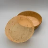 printed round brown