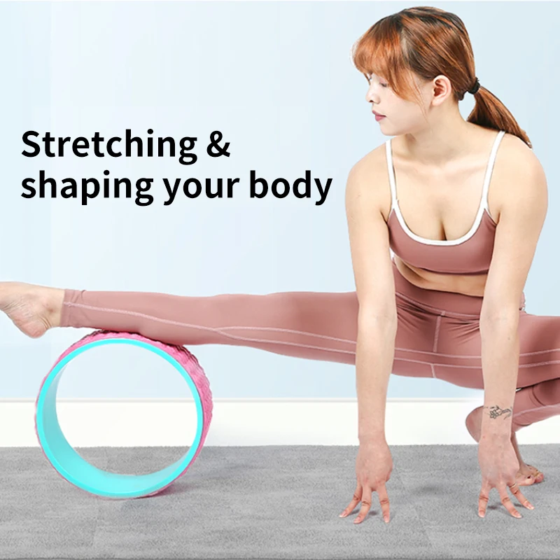 Экстремальная поза для йоги, растягивающийся ролик для улучшения спины, фитнеса, йоги