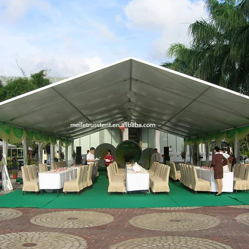 GUANGZHOU Factory Price Catering Tent Outdoor Wedding Marquee Small Event Exhibition Tent Aluminum Frame Trade Show Tent