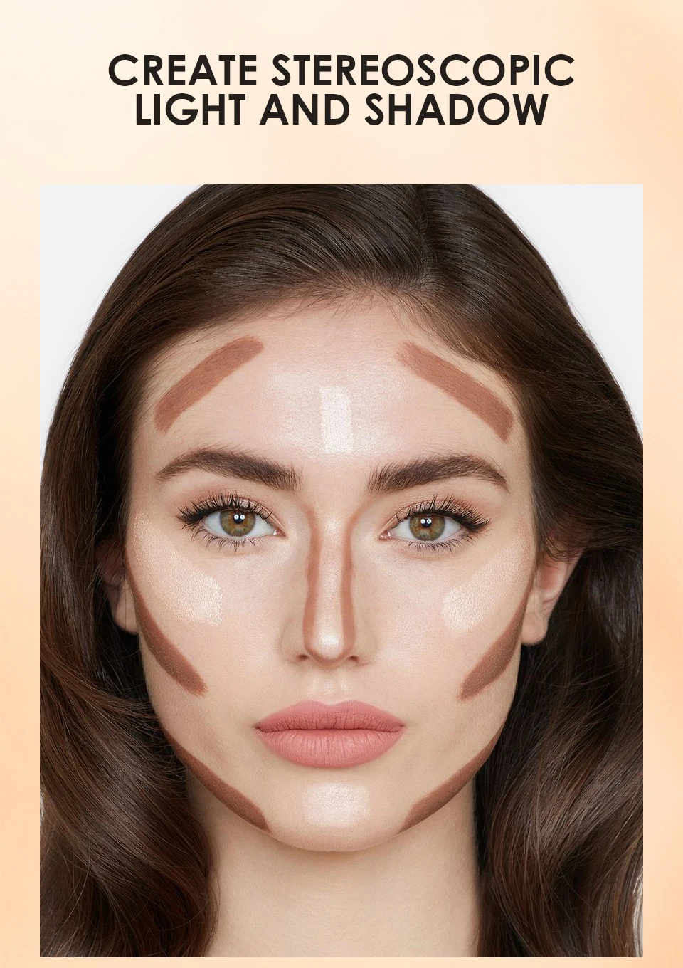 O.TWO.O New Arrival Glow Lift Light Shadow Contour Stick 4 Colors options modify the contour Wholesaler