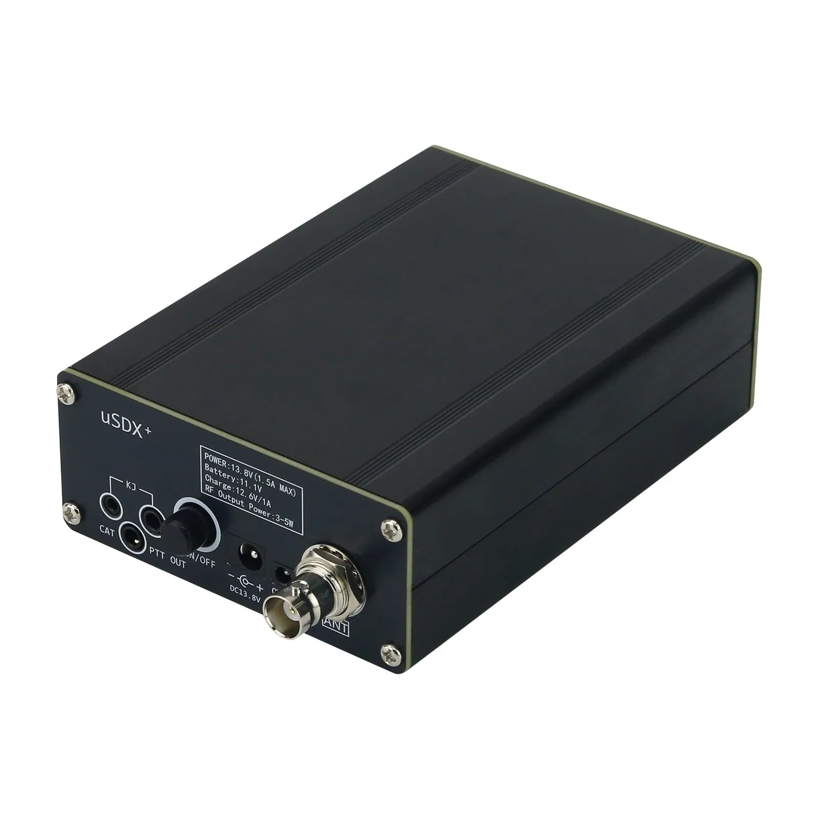 HamGeek USDX+ 3W-5W QRP SSB/CW HF トランシーバー 8バンド SDR