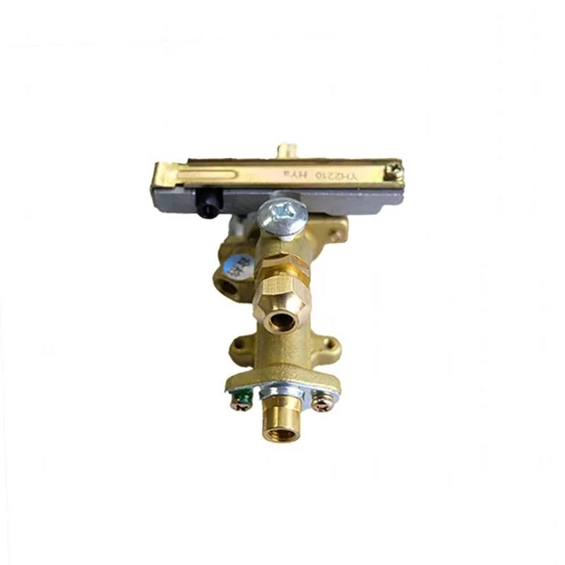 Brass 1/4'' Interface Brass Stove Valve With Brightflame Bracket For