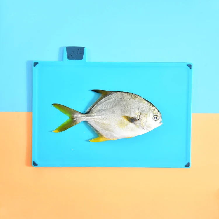 New Design Multi Purpose Chopping Cutting Board Blocks Set 4pcs Plastic Cutting Board With Tray