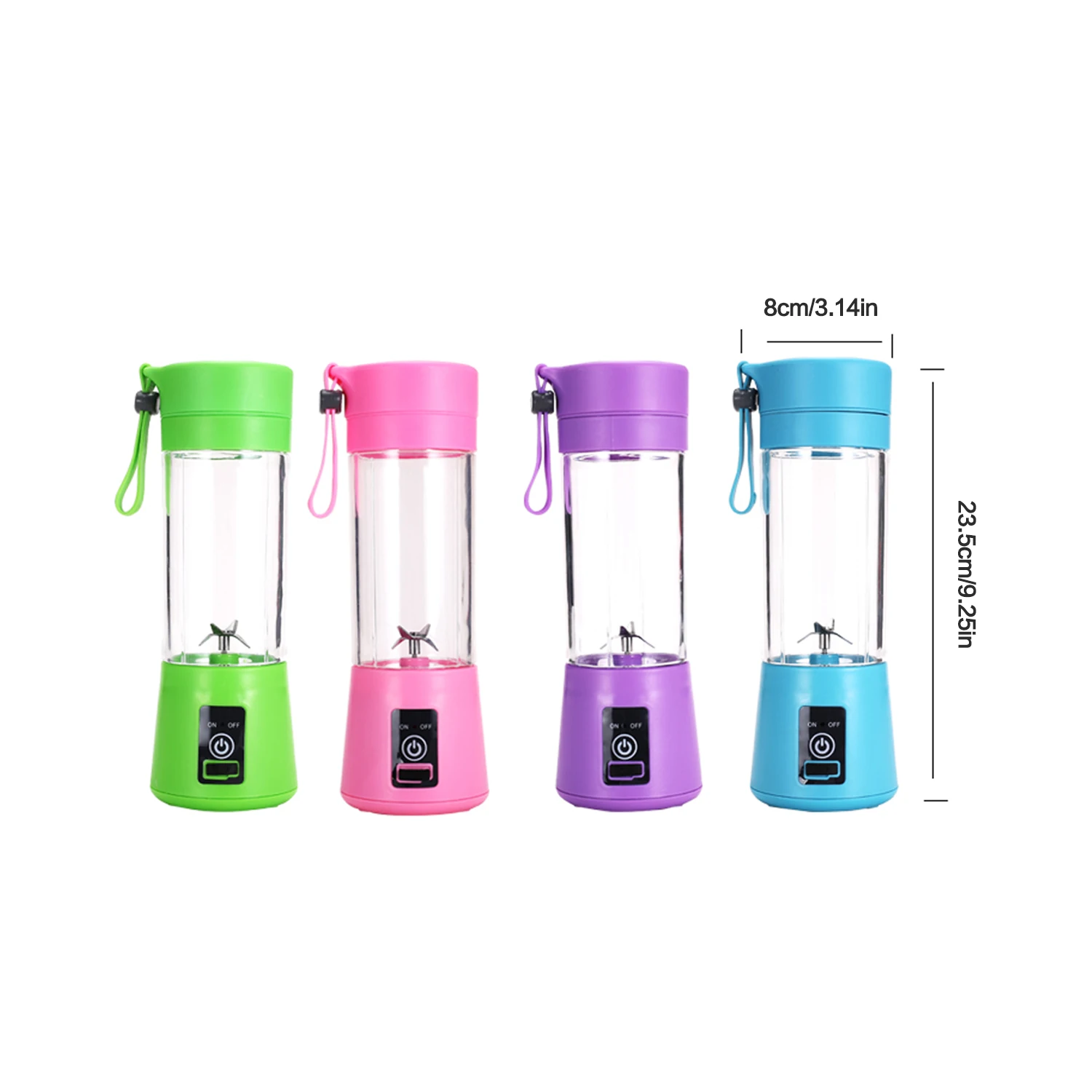 Mini Blender Portable Blender 1300mah Usb Rechargeable Electric